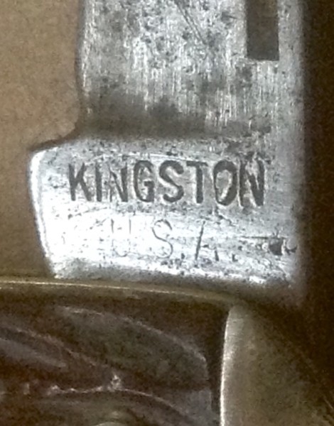 The Main Blade Front Tang Stamp.