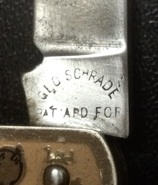 The Main Blade Front Tang Stamp.