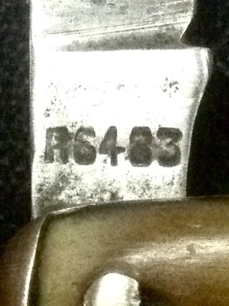 The Main Blade Back Tang Stamp.