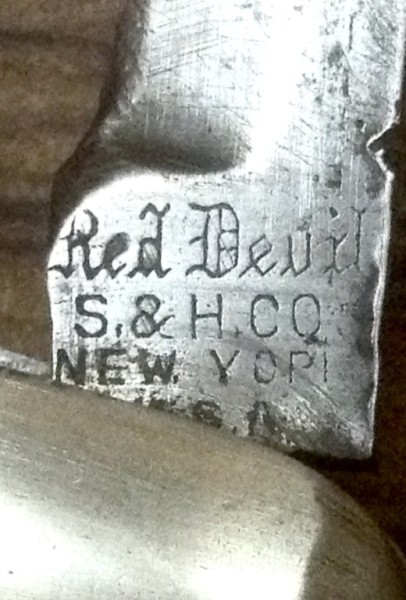 The Tool Front Tang Stamp.