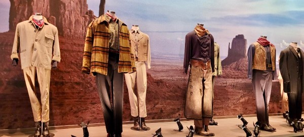 Some costumes worn by John Wayne