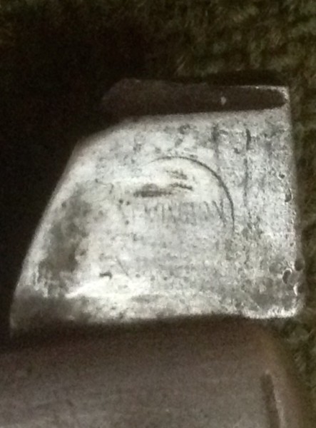 The Secondary Blade Stub Front Tang Stamp.