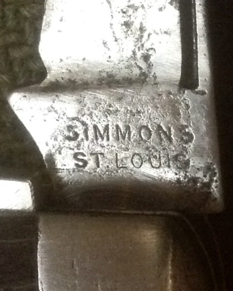 The Main Blade Front Tang Stamp.