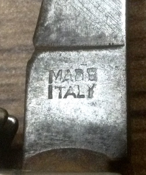 The Main Blade Front Tang Stamp.