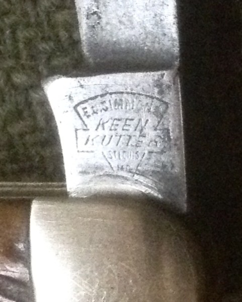 The Third Blade Front Tang Stamp.