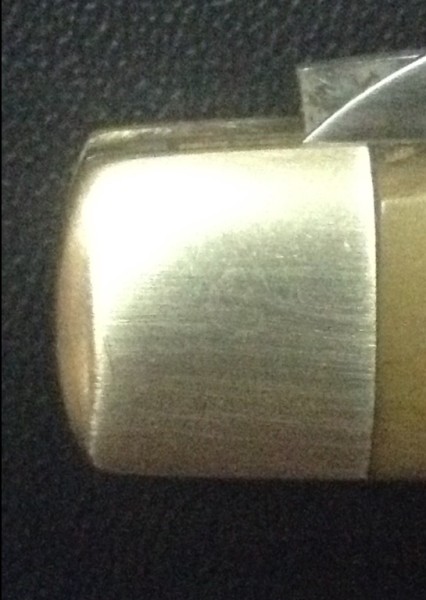 My Knife, Left Side Bolster Pivot Pin.