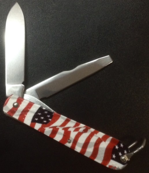 CAMILLUS 327F-&quot;Ol' Glory&quot; Series<br />Pocket Knife #34.