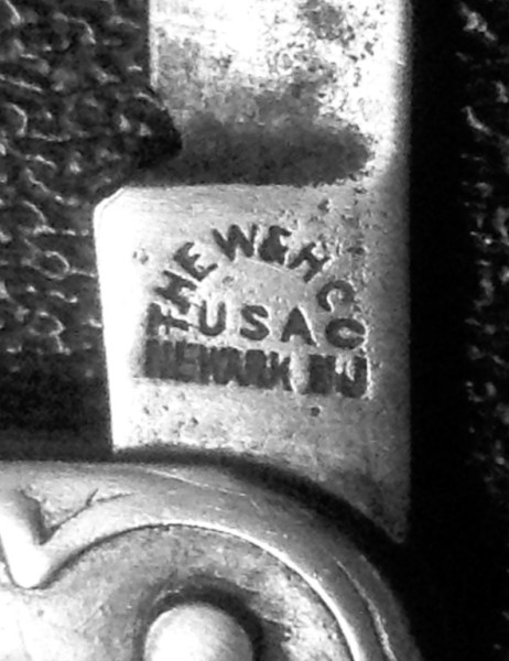 The Main Blade Front Tang Stamp.