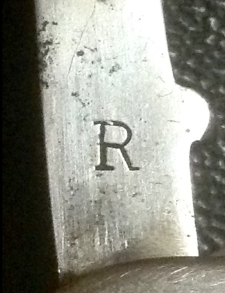 The Punch Or Awl Front Tang Stamp.