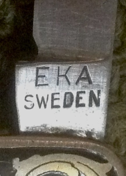 The Main Blade Front Tang Stamp.