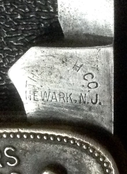 The Secondary Blade Front Tang Stamp.