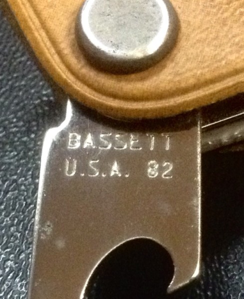 The Cap Lifter Or Bottle Opener Front Tang Stamp.