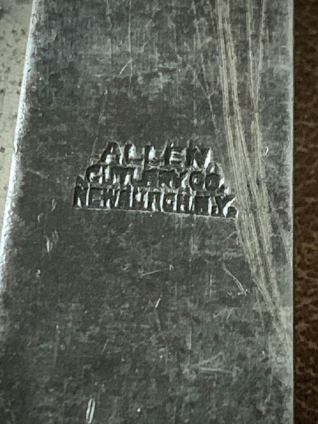 The Manufacturer Handle Stamp.