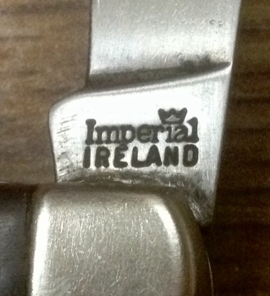 The Main Blade Front Tang Stamp.
