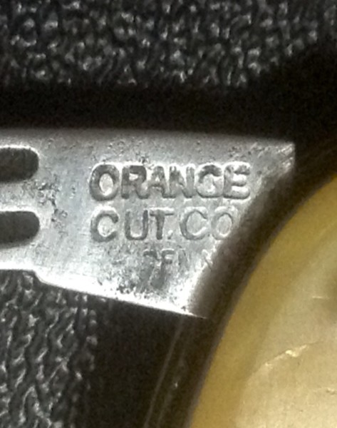The Tool Back Tang Stamp.