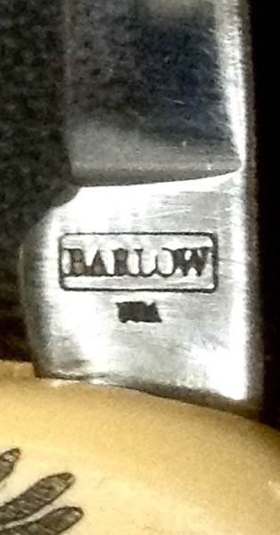 The Main Blade Front Tang Stamp.
