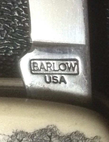 The Main Blade Front Tang Stamp.
