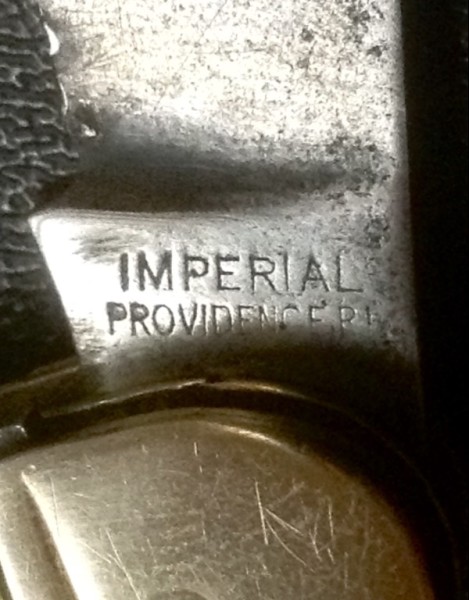 The Main Blade Front Tang Stamp.