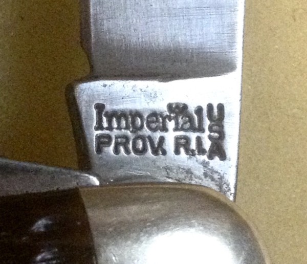 The Main Blade Front Tang Stamp.