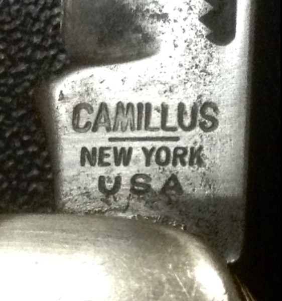 The Main Blade Front Tang Stamp.