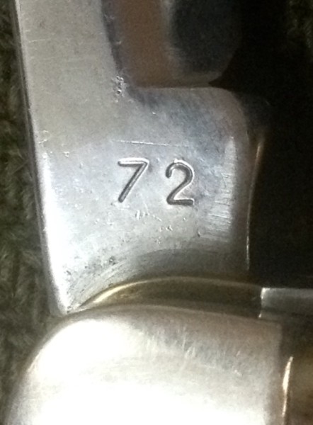 The Main Blade Back Tang Stamp.
