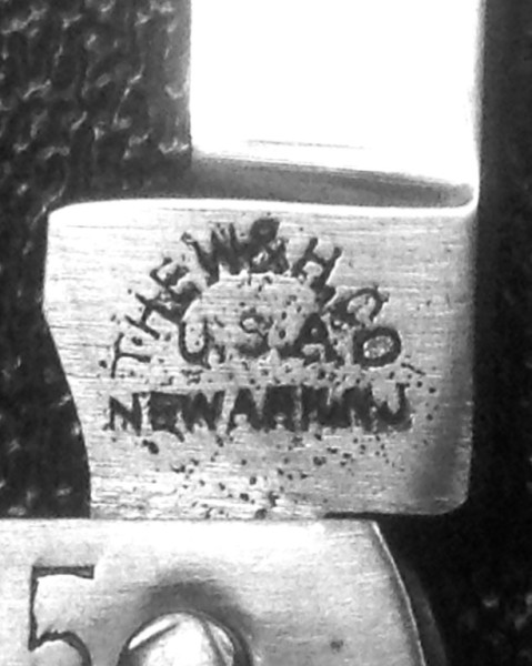 The Main Blade Front Tang Stamp.