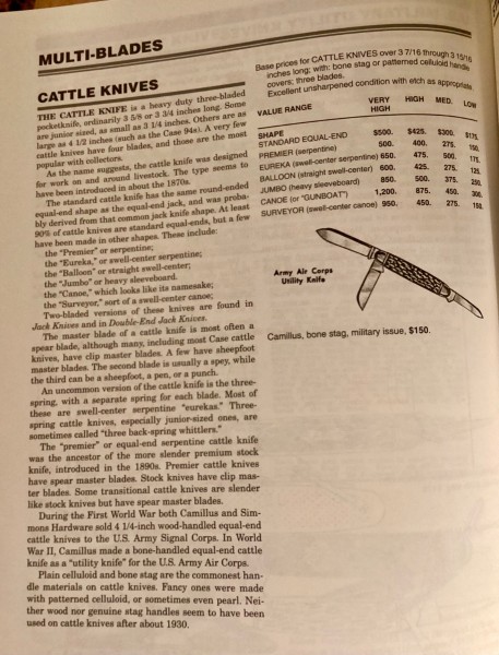 Levine’s Guide to Knives article on cattle knives