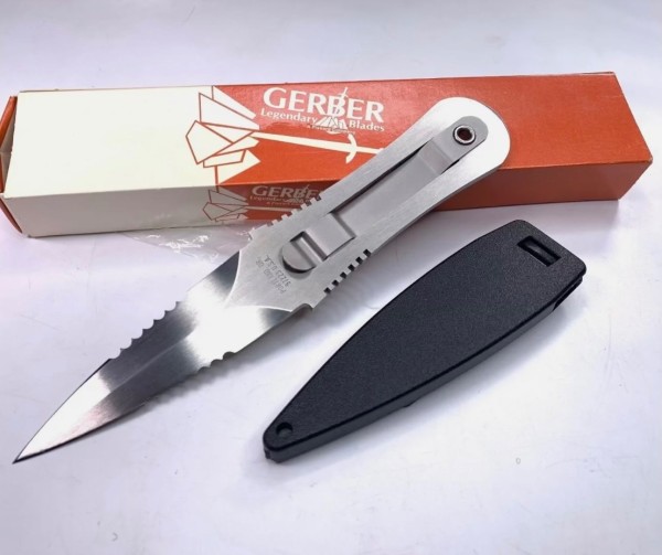Gerber Clip Lock River Knife - designed by Blackie Collins