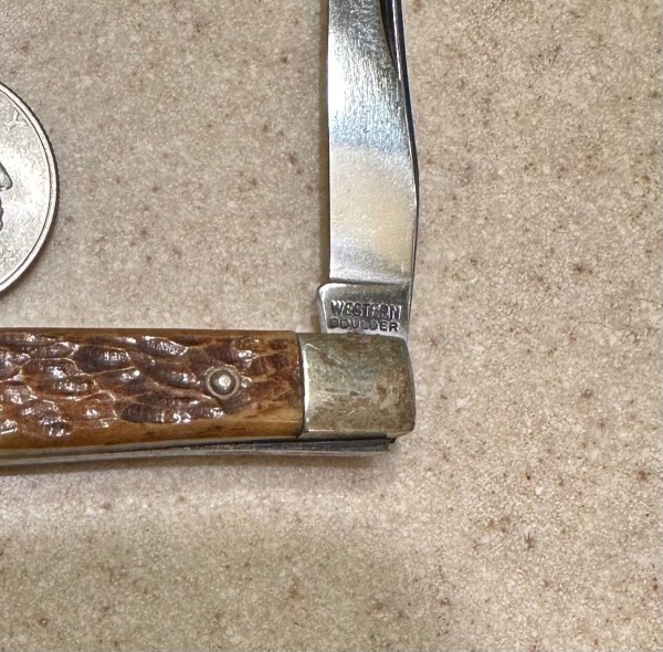Western Boulder knife
