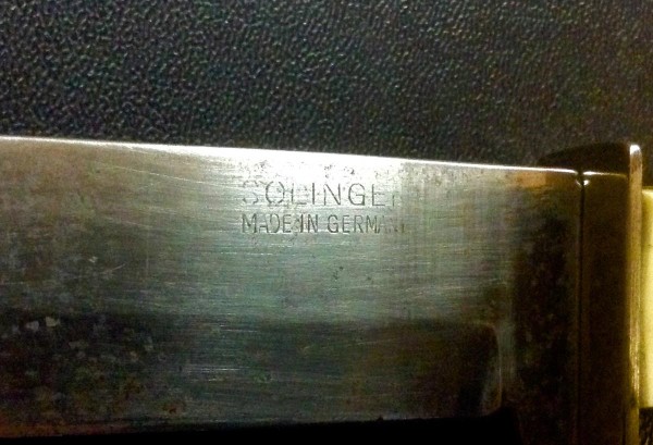 The Blade Front Stamp.