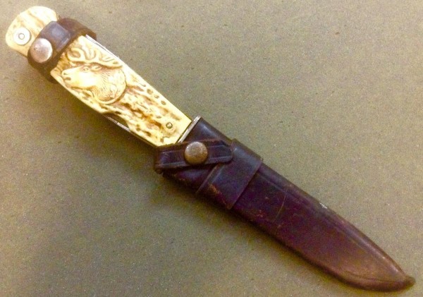 With The Sheath.