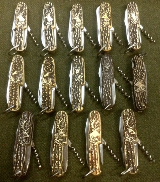 These Pocket Knives Have Bails.