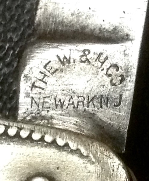 The Main Blade Front Tang Stamp.