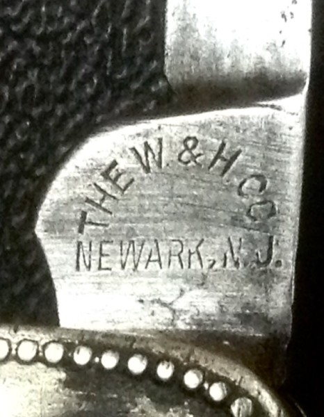 The Secondary Blade Front Tang Stamp.