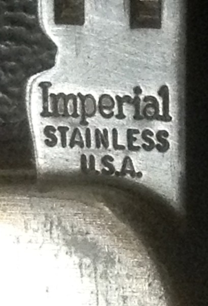 The Tool Front Tang Stamp.