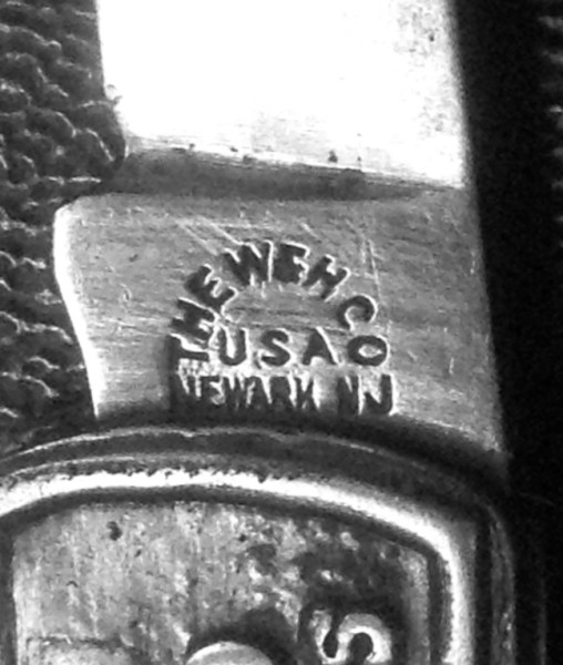 The Main Blade Front Tang Stamp.