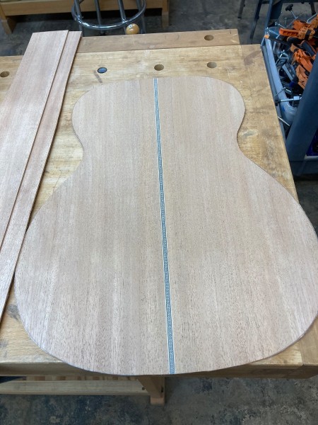Mahogany back and sides
