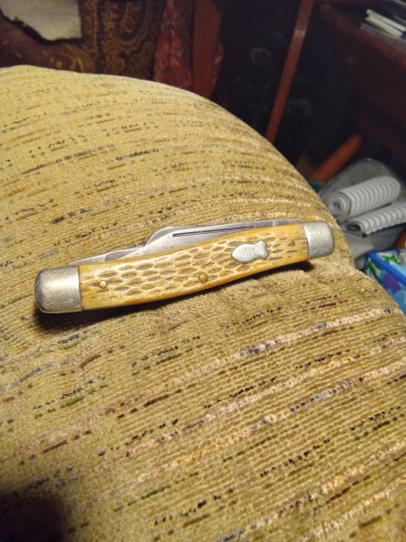 Schrade 881 that survived a year on the ground.