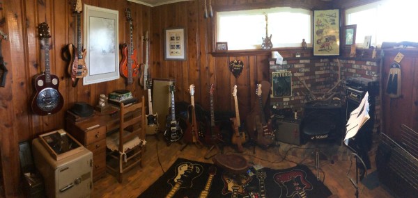 My guitar room