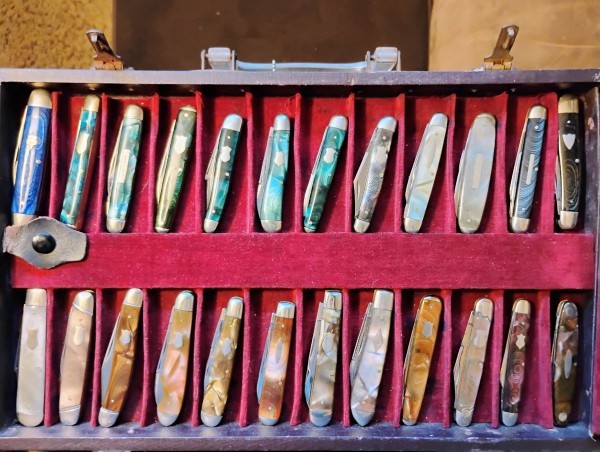 Pyremite collection. Camillus salesman's briefcase.