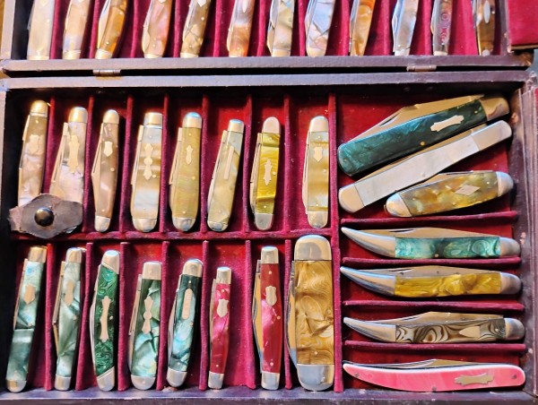 Pyremite collection. Camillus salesman's briefcase.