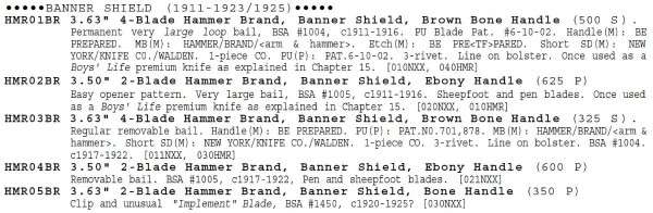 NYK Hammer Brand Be Prepared Shield.JPG