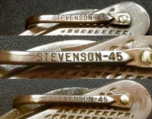 My STEVENSON 1945's.