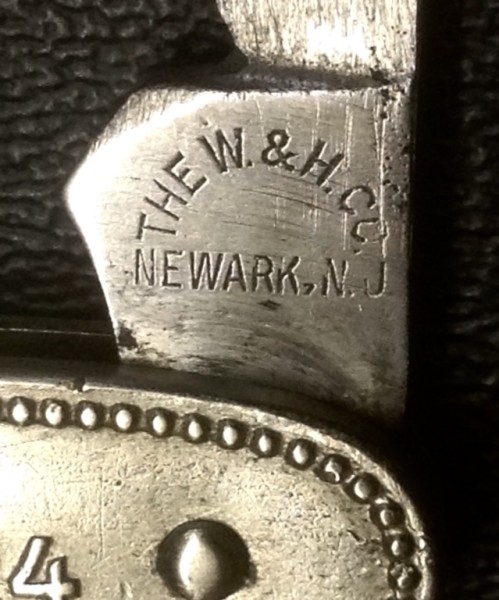 The Secondary Blade Front Tang Stamp.