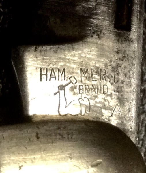 The Main Blade Front Tang Stamp.