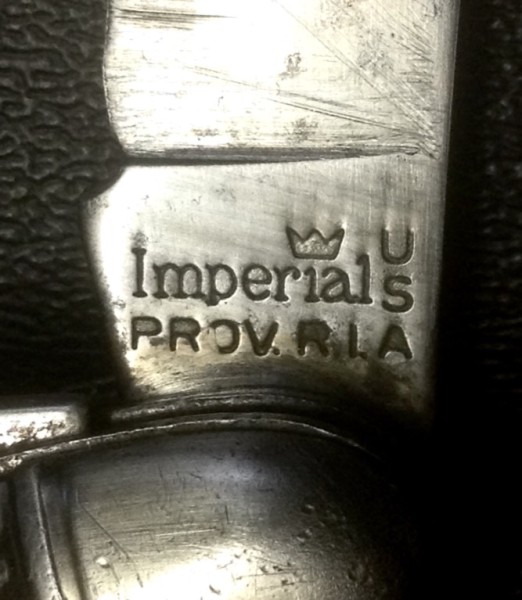 The Main Blade Front Tang Stamp.
