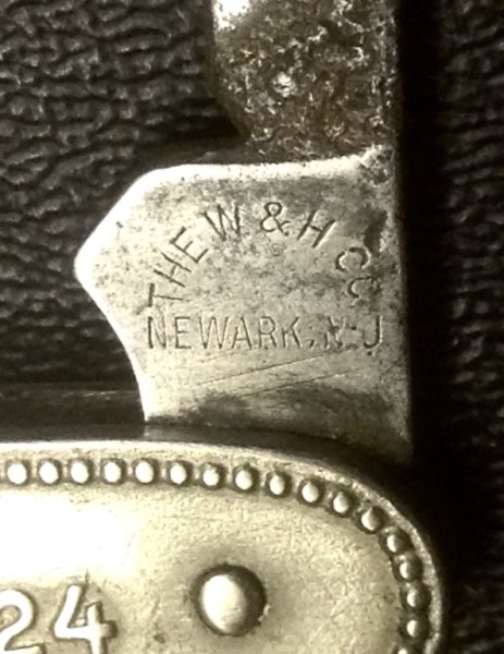 The Secondary Blade Front Tang Stamp.
