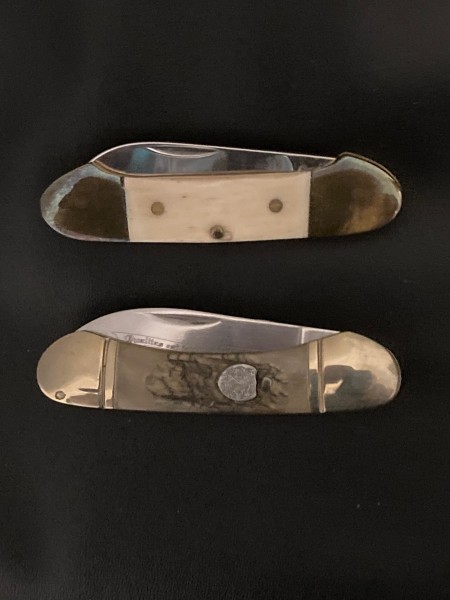 Frost Cutlery white smooth bone, Frost Family jigged bone