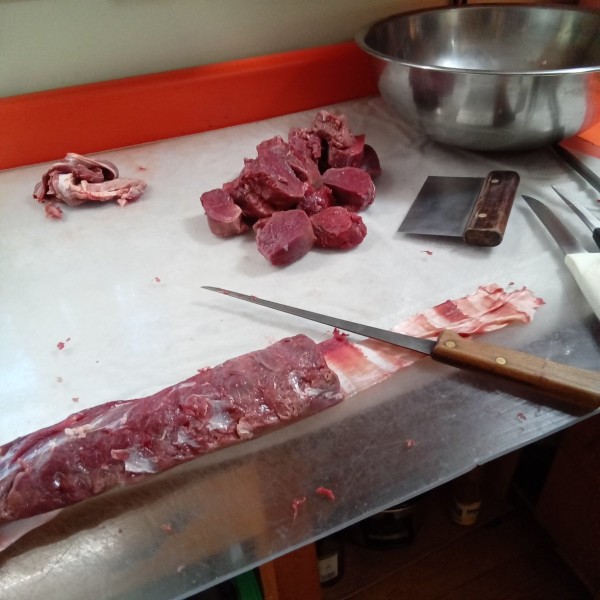 I'd hate to face at one time all the deer chops, sliced venison ham and Florida bass that this old gal has been through. Must be a good pattern, it is still being made.