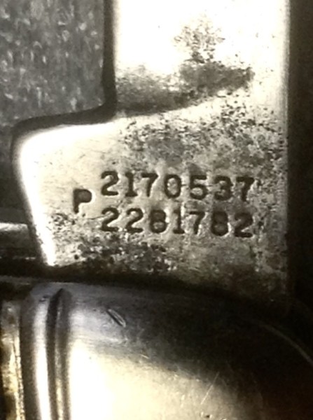 The Secondary Blade Front Tang Stamp.